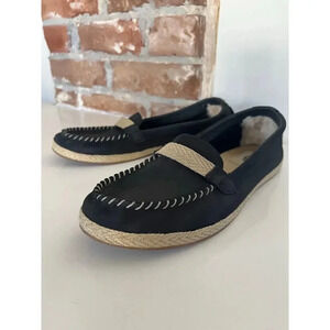 UGG Rozie Moccasins Nubuck‎ Leather Shoes Women’s Size 9